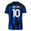 Maglia ufficiale Inter Milan Lautaro Martinez 10 Casa 2023-24 per Uomo